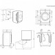 Пералня AEG L7WBE68SI