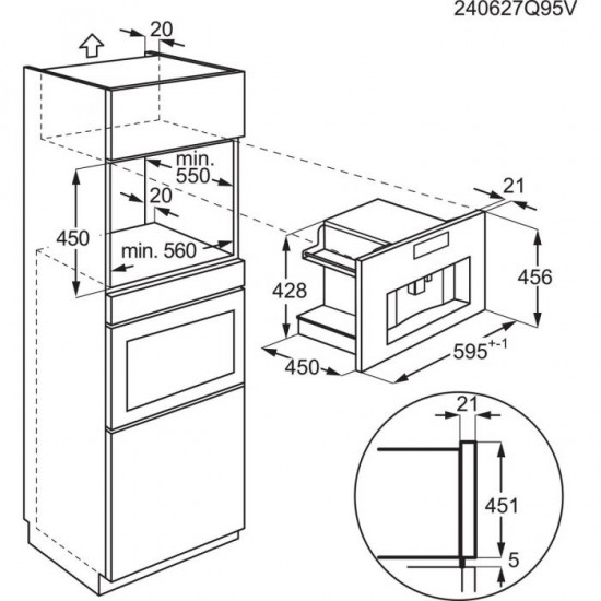 Кафемашина  AEG NKC9N8B