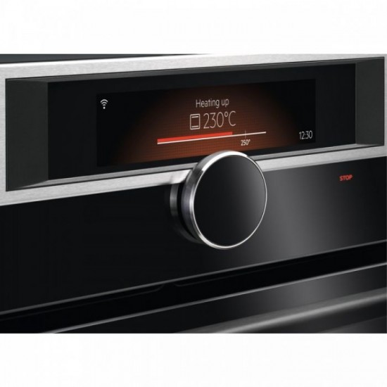 Компактна фурна с микровълни  AEG KMK968000M