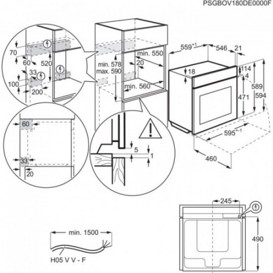 Комбинирана фурна с пара AEG TB8SB73ZAB