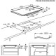 Плот за вграждане AEG NII84B30AZ SAPHIRMATT SenseBoil+Fry 