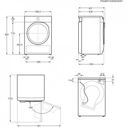 Сушилня  AEG TR9396CE