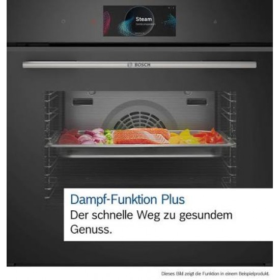 Фурна за вграждане BOSCH HSG938EM1 Black Matt