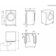 Пералня със сушилня Electrolux EW7WP369S