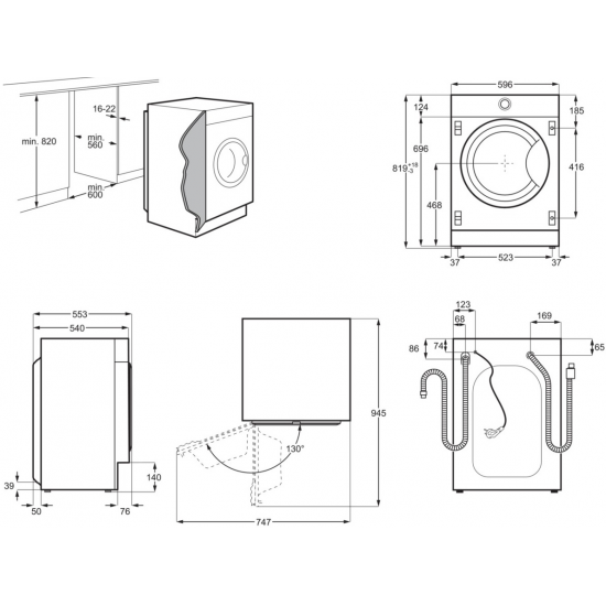 Пералня Electrolux EW7W368SI