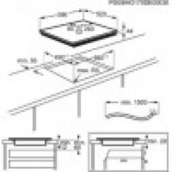 Плот за вграждане Electrolux EIT60433CT SAPHIRMATT 