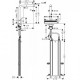 Смесител Hansgrohe Aguno Select A81-H250
