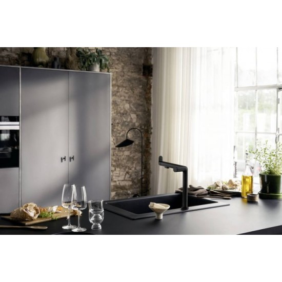 Смесител Hansgrohe Aqittura M91-H240 matt black