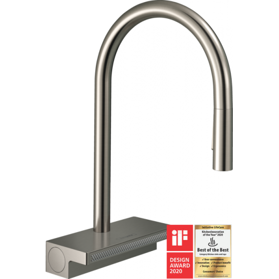 Смесител Hansgrohe Aquno Select M81-H170  SSF pull-out , 3jet