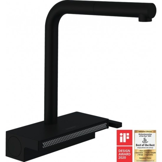 Смесител Hansgrohe Aquno Select M81-H250 matt black