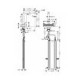 Смесител Hansgrohe Aquno Select M81-H250 SSF