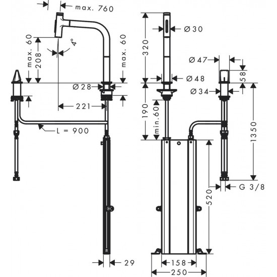 Смесител Hansgrohe  M7120-H200