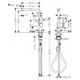 Смесител Hansgrohe Talis M54-H270 pull-out, steel-optic