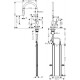 Смесител Hansgrohe  Talis MB54-H210, pull-out spray, 2jet, s`box