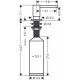 Дозатор Hansgrohe A41SS