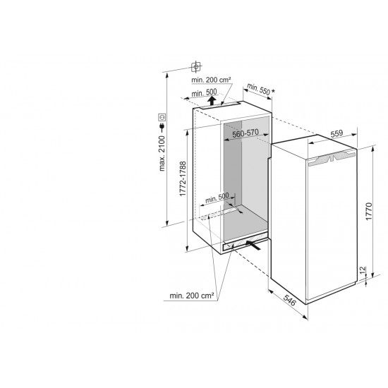 Хладилник Liebherr IRBci 5180 Prime BioFresh