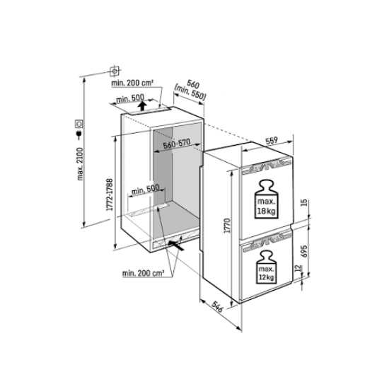 Хладилник Liebherr ICBNbi 5153 Prime BioFresh NoFrost