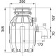 Диспозер Franke Turbo Elite TE75 WDU