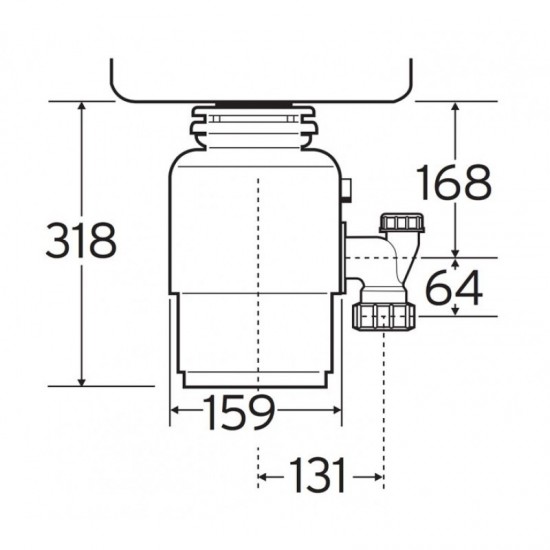 Диспозер INSINKERATOR ISE 46+2 AS