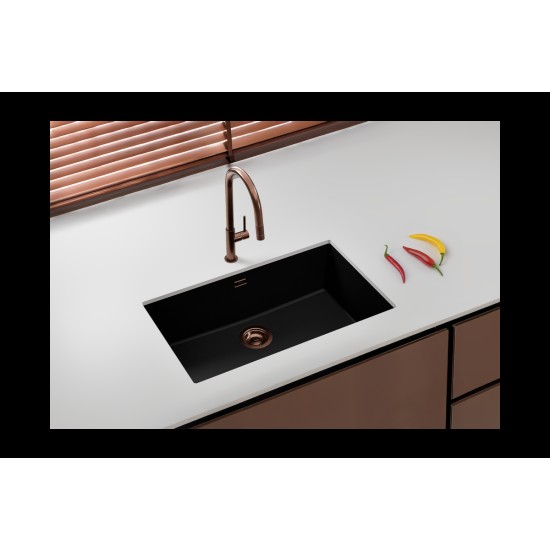 Гранитна мивка SCHOCK KAIA N100XL материал CRISTADUR