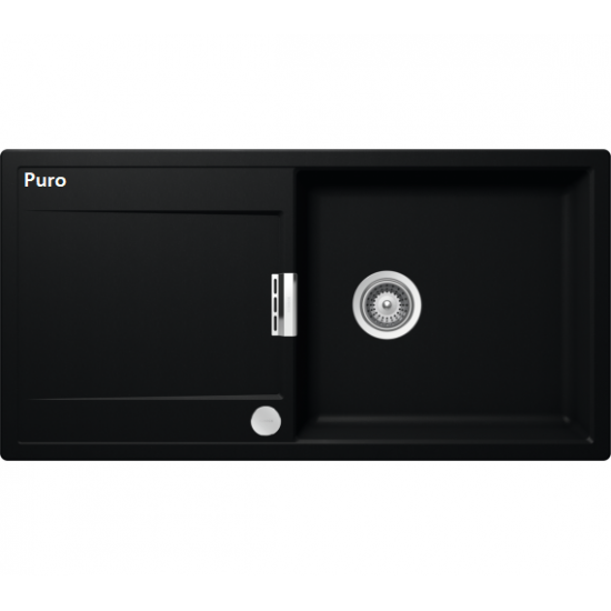 Гранитна мивка SCHOCK MONO D100L материал CRISTADUR