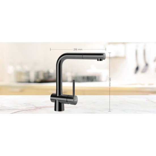 Смесител Schock Laios pull out Gun Metal