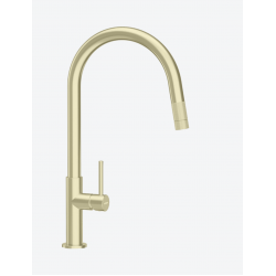 Смесител Schock TALIA PULL OUT WHITE GOLD