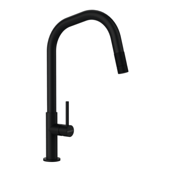 Смесител Schock TALINOS PULL OUT BLACK