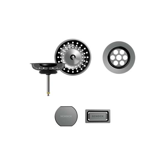 Окомплектовка в цвят SCHOCK Gun Metal