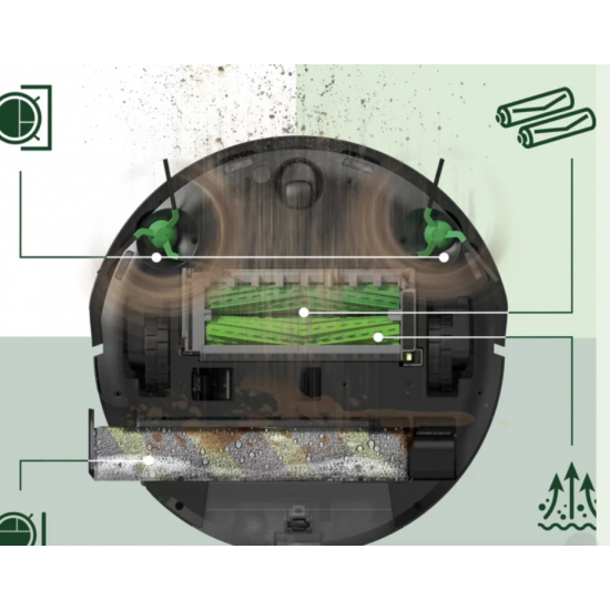Прахосмукачка iRobot Roomba Max 705 Combo_AutoWash dock (Black)